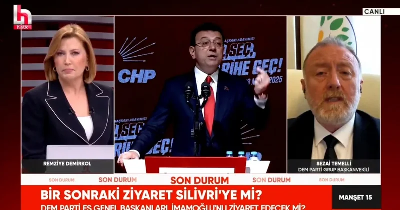 DEM Parti den İmamoğlu için siyasi tutsak tepkisi! Bayramdan sonra ziyaret edeceğiz
