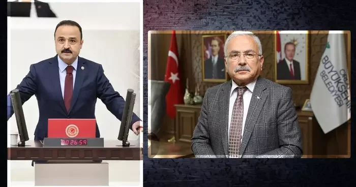 MHP li milletvekili AK Partili belediye başkanını topa tuttu! Canlı yayında ağzına ne gelirse söyledi