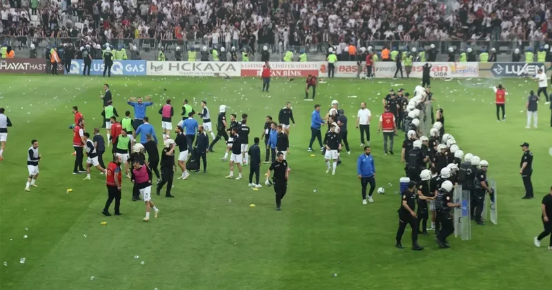 Elazığspor Vanspor maçında yan hakemi yaralayan şahıs gözaltına alındı
