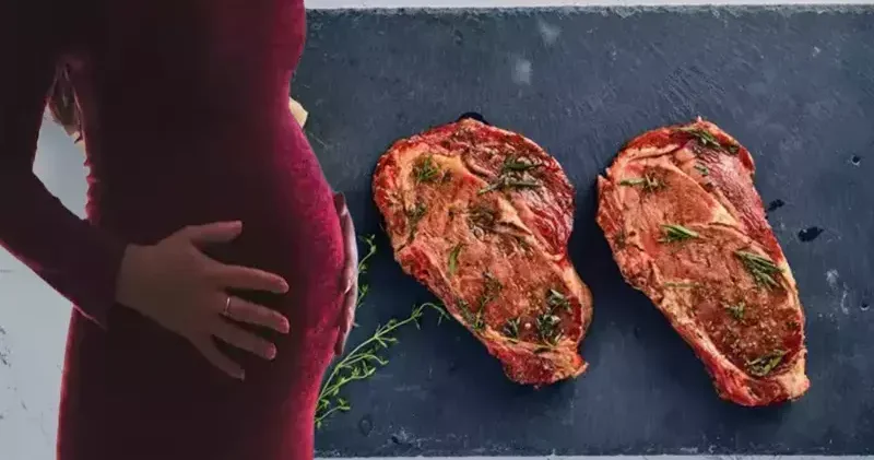 Hamilelikte çiğ ya da az pişmiş et uyarısı