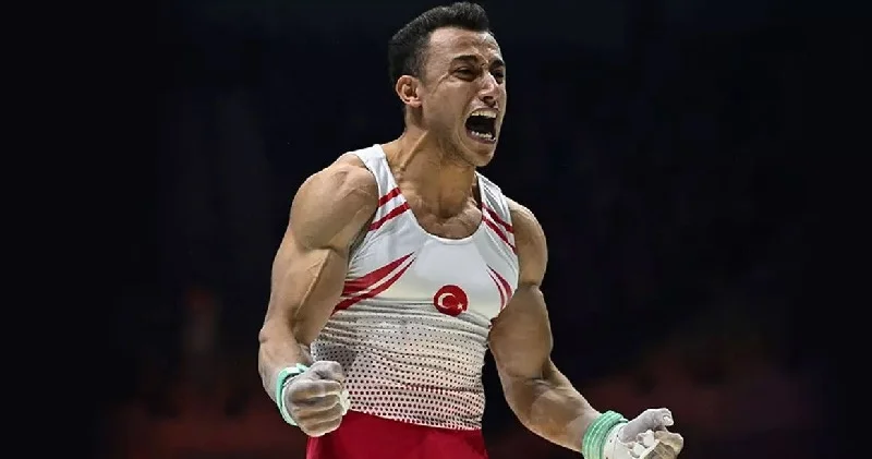 Milli cimnastikçi Adem Asil, Almanya da altın madalya kazandı
