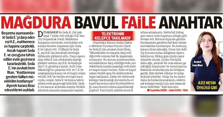Dayakçı koca tutuklandı... Olayı gündeme getirmiştik