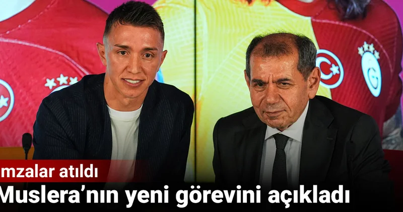 Dursun Özbek Muslera nın yeni görevini açıkladı: İmzalar atıldı