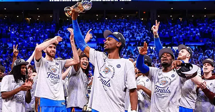 Timberwolves u yenen Thunder finale yükseldi!