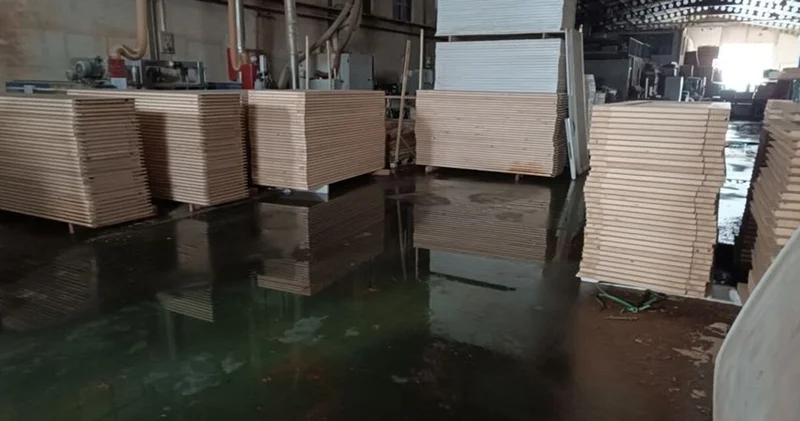 Kastamonu da sağanak nedeniyle bazı fabrikaları su bastı Güncel haberler