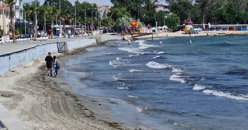 Meteoroloji nin uyarılarının ardından Tekirdağ da denize girmek yasaklandı!