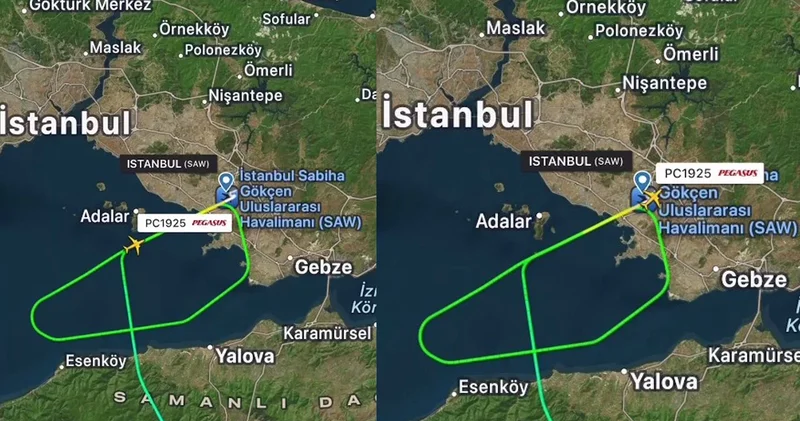 Sabiha Gökçen Havalimanı pistinde tavşan alarmı