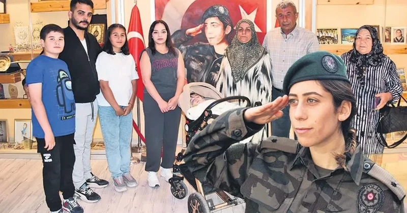 Bu vatanın yiğit kızları senin yolunda Cennet abla