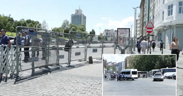 İstanbul da LGBT provokasyonuna karşı önlem: Taksim Meydanı yaya girişine kapatıldı İstanbul Haberleri