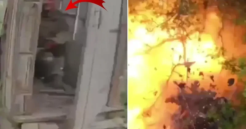 Ukrayna ya ait kamikaze drone, tuvaletteki Rus askerini hedef aldı
