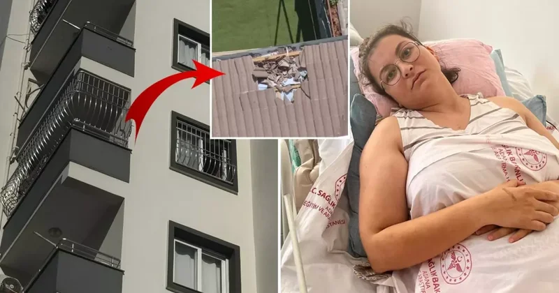 Yeni evlendiği eşine Bana içki içirmiyorsun, geber dedi, 6 ncı kattan attı