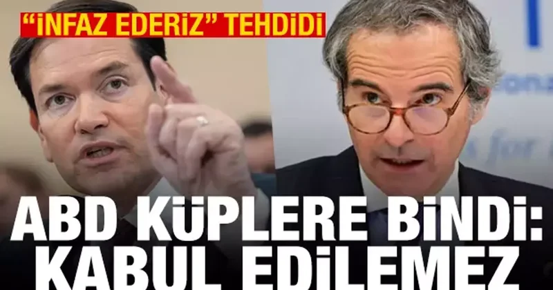 ABD den İran a Grossi tepkisi: Kabul edilemez