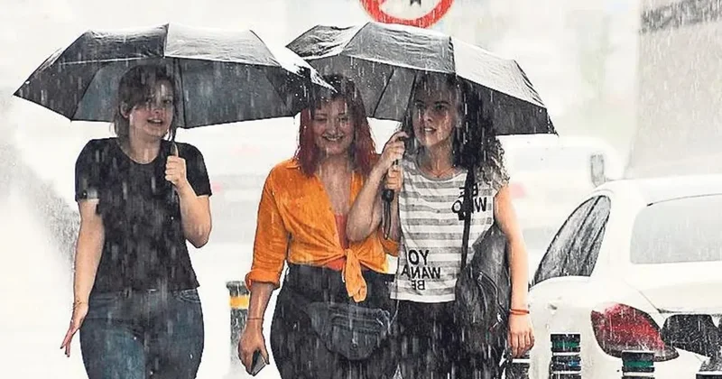 Yağışlı hava serinletecek