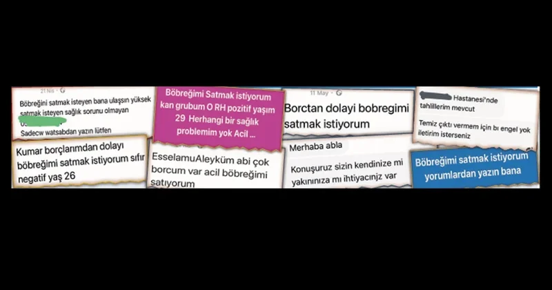 Utandıran ilanlar: Borç, böbrek sattırıyor! Sözcü Gazetesi