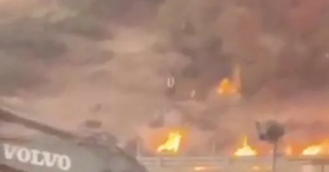 Foça daki yangınla ilgili çarpıtılan görüntülere OGM den müdahale VİDEO İZLE
