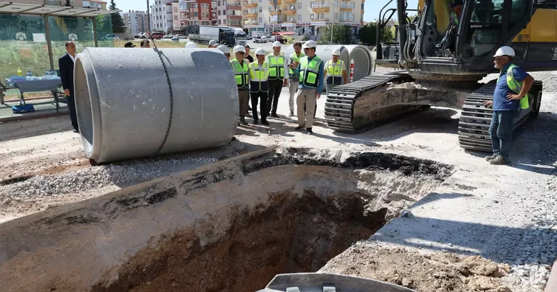 Konya Büyükşehir, olası taşkınların önüne geçmek için çalışmaları sürdürüyor