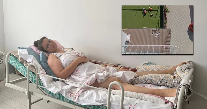 Evli olduğu erkek tarafından altıncı kattan atılmıştı... Dilek öğretmen felç kaldı!