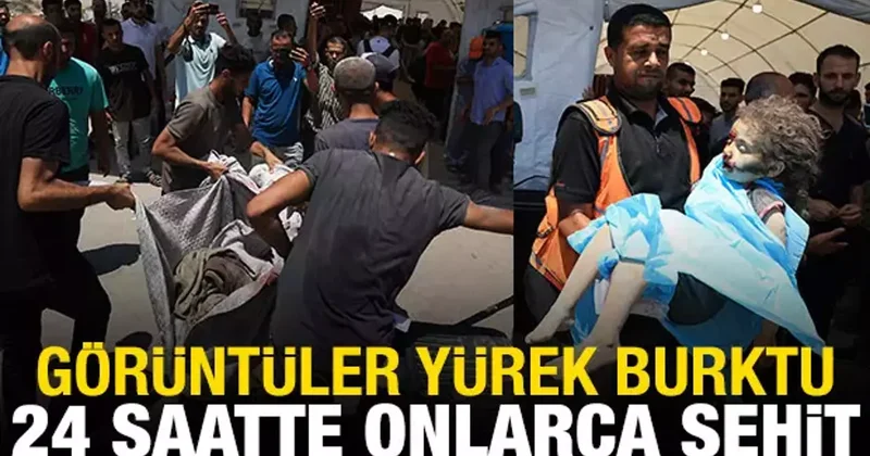 Gazze de son 24 saatte 88 şehit!