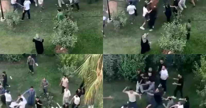 Mersin de Sopa ve Sandalyeli Kavga