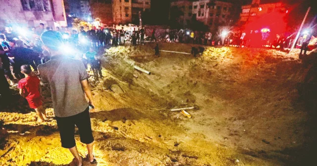 İsrail Güvenli Bölge yi vurdu: Çadırlarıyla toprağa gömüldüler Ortadoğu Haberleri