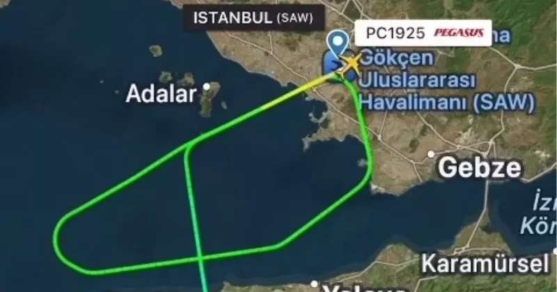Sabiha Gökçen Havalimanı nda sürpriz misafir! Uçak pisti pas geçti