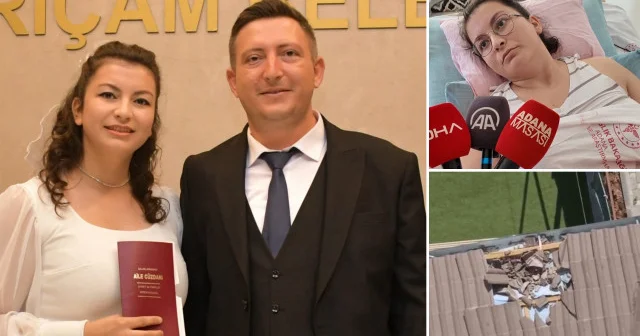 Adana da 21 gün önce evlendiği eşini altıncı kattan aşağı attı: Genç kadın felç kaldı Adana Haberleri