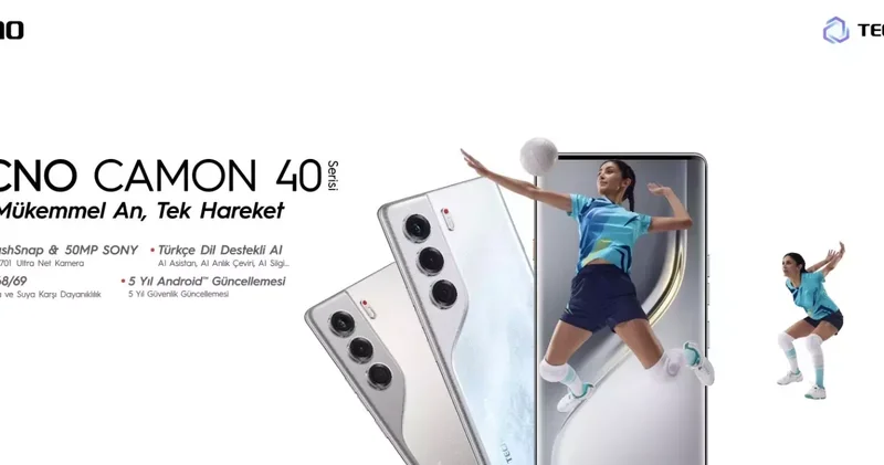 TECNO CAMON 40 Serisi, SDN Tech Expo’da tanıtıldı