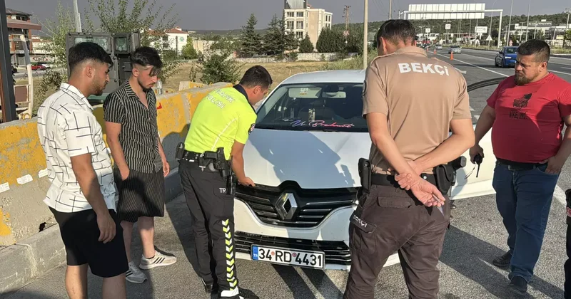 Çakarlı araca 276 bin lira ceza kesildi! Suçu kayınpederine attı