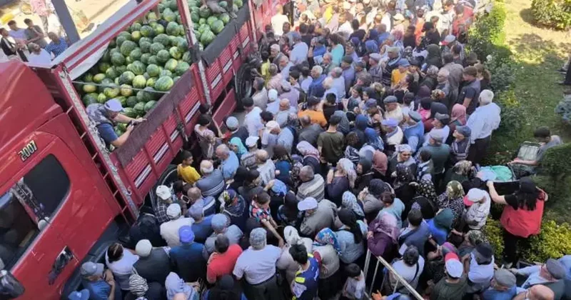 Vatandaşlar akın etti! 26 ton 45 dakikada tükendi