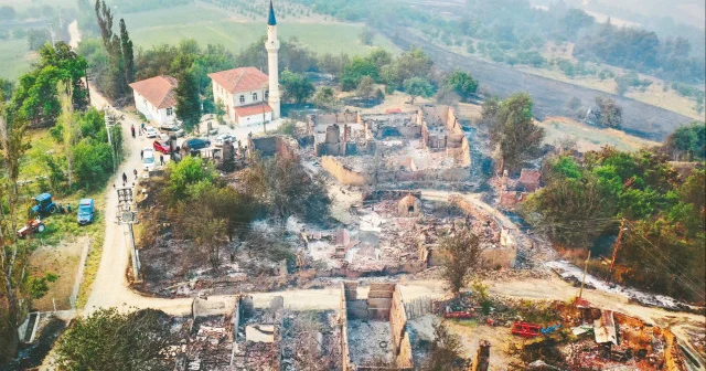 Sakarya’daki orman yangını sürüyor: Alevler mahalleyi yuttu Yerel Gündem Haberleri