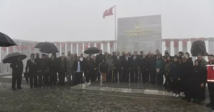 Trabzon da Harmantepe şehitleri anıldı