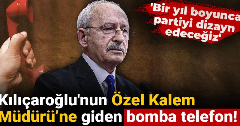 Kılıçaroğlu nun A takımındaki isme giden bomba telefon! Bir yıl boyunca partiyi dizayn edeceğiz