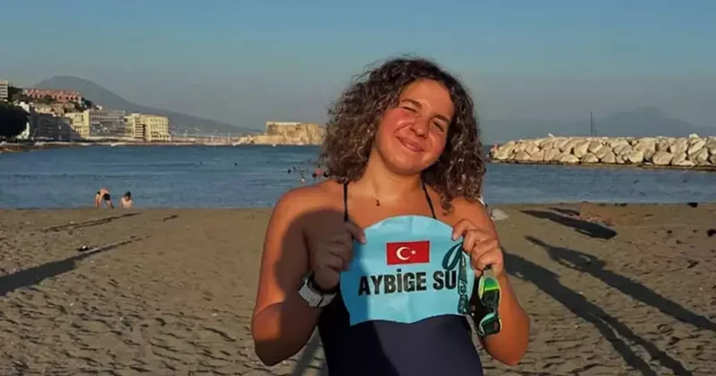 Aybige Su Irçağ dan tarihi başarı Spor Haberleri Yüzme