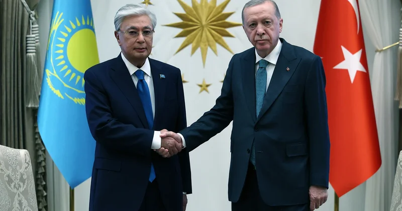 Cumhurbaşkanı Erdoğan: Kazakistan ile ticarette hedefimiz 15 milyar dolar