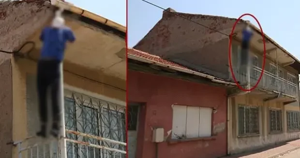 Eskişehir haberleri Evin balkonuna astılar! Gören ceset sandı, gerçek bambaşka çıktı 29 Temmuz 2025