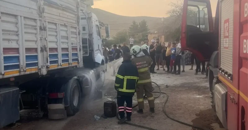 Mardin de Tır Patladı: 7 Yaralı