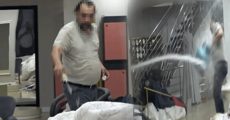 Kontrolden çıkan gelinlikçi her yeri ateşe vermek istedi Sözcü Gazetesi