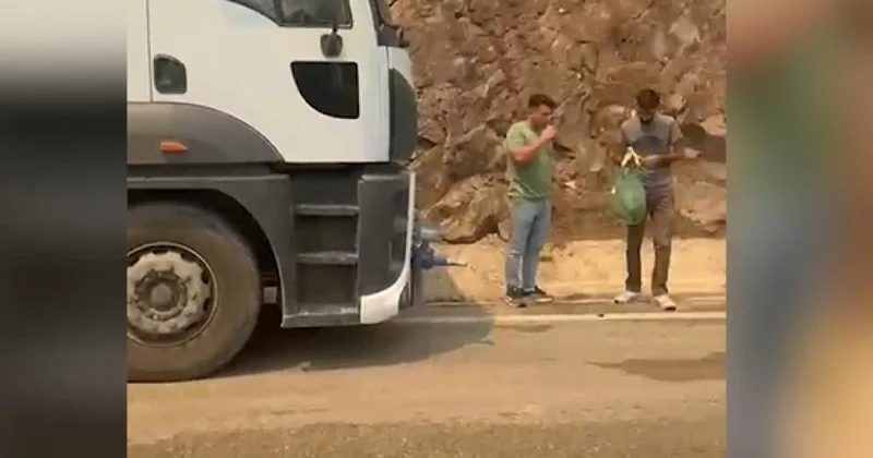 Yangına su taşırken hayatını kaybedenlerin kazadan önceki görüntülerine ulaşıldı