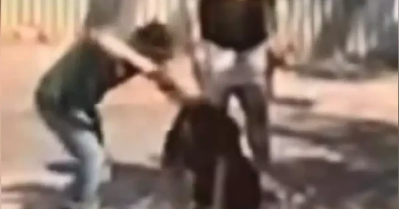 İstanbul un göbeğinde dehşet! Kafasına silah dayadığı kadına tekme tokatla saldırdı