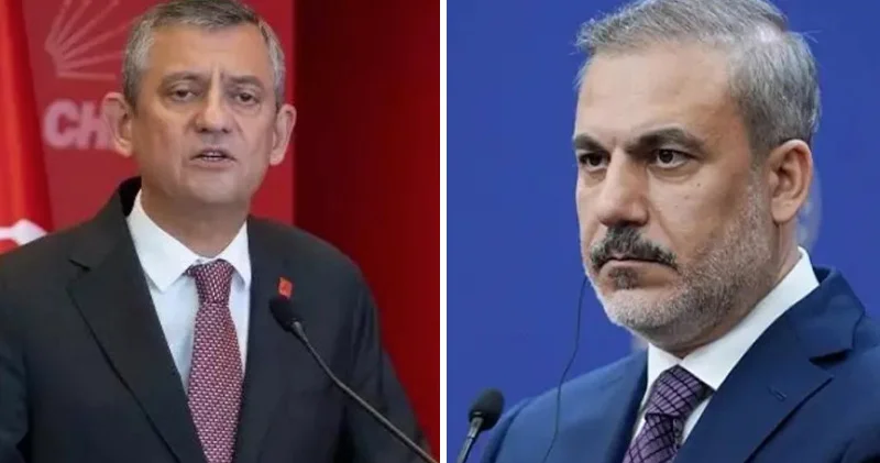Özgür Özel den Hakan Fidan a sert İsrail tepkisi: Kurtlar Vadisi temalarıyla TikTok’ta videolar paylaştırarak bakanlık yapılmaz