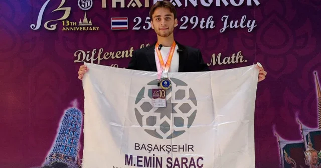 İmam hatipli öğrenci matematik yarışmasında dünya üçüncüsü oldu VİDEO İZLE