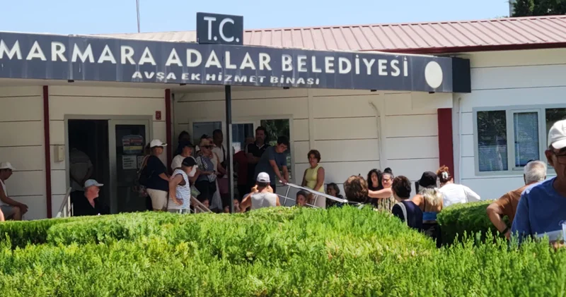 Avşa Adası nda su krizi büyüyor