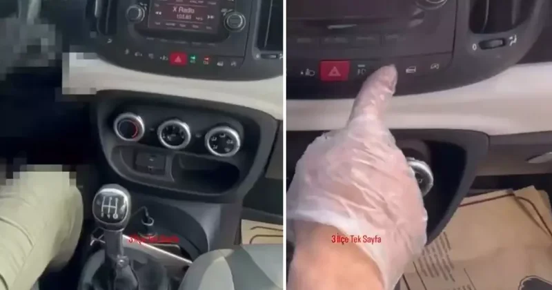 Esenyurt ta durdurulan araçtaki düzenek pes dedirtti
