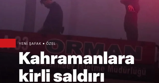 Orman yangınına müdahale eden ekiplerin namaz kılması linç edildi VİDEO İZLE