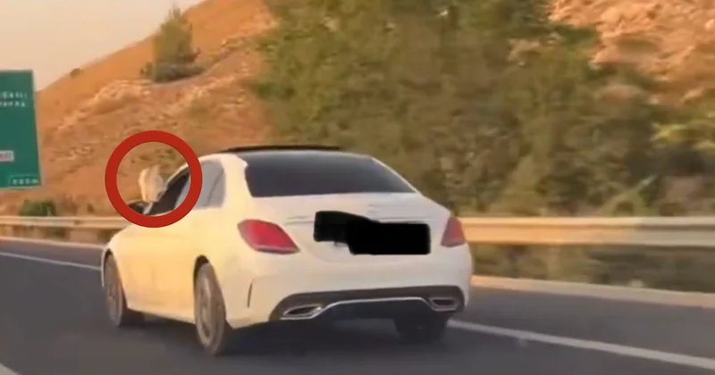 Ayakları dışarıda araç kullanan kişi başsavcı çıktı Sözcü Gazetesi