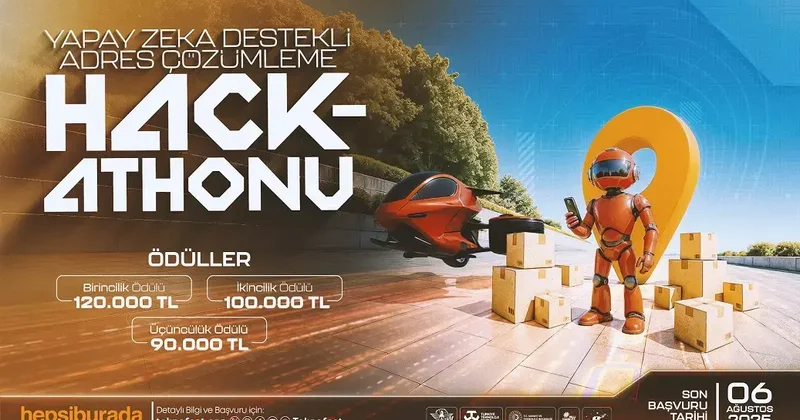 Hepsiburada’nın TEKNOFEST Yapay Zeka Destekli Adres Çözümleme Hackathonu için başvurular başladı