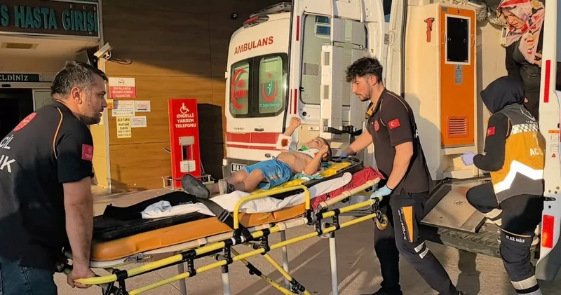 Sokakta oynayan 3 yaşındaki çocuğa araba çarptı