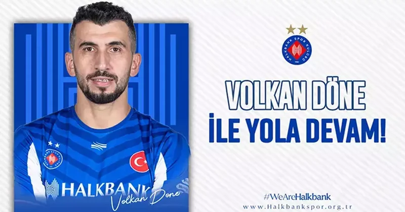 Halkbank, Volkan Döne ile sözleşme yeniledi Voleybol Haberleri Spor