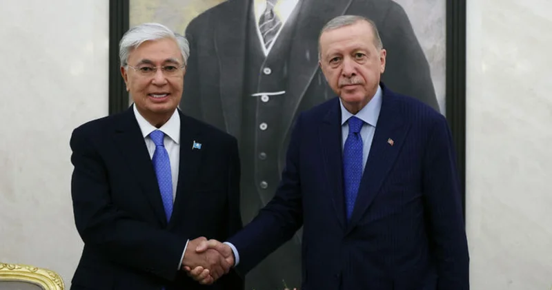 Cumhurbaşkanı Erdoğan Tokayev i karşıladı Dış Haberler
