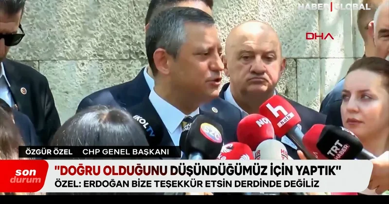 CHP AK Parti hattında “Teşekkür” polemiği